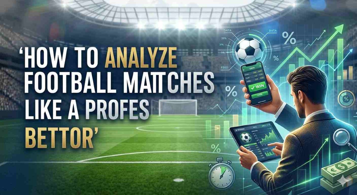 How to Analyze Football Matches Like a Professional Bettor