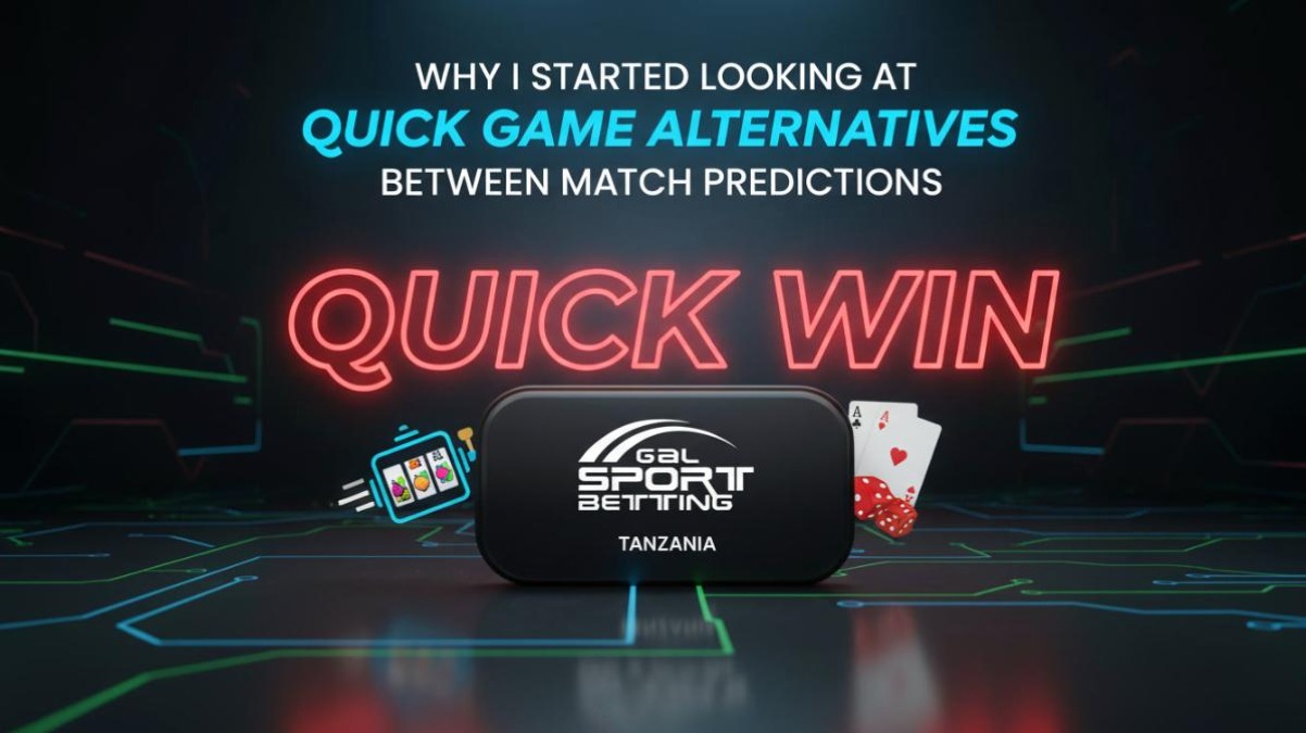Why I Started Looking at Quick Game Alternatives Between Match Predictions