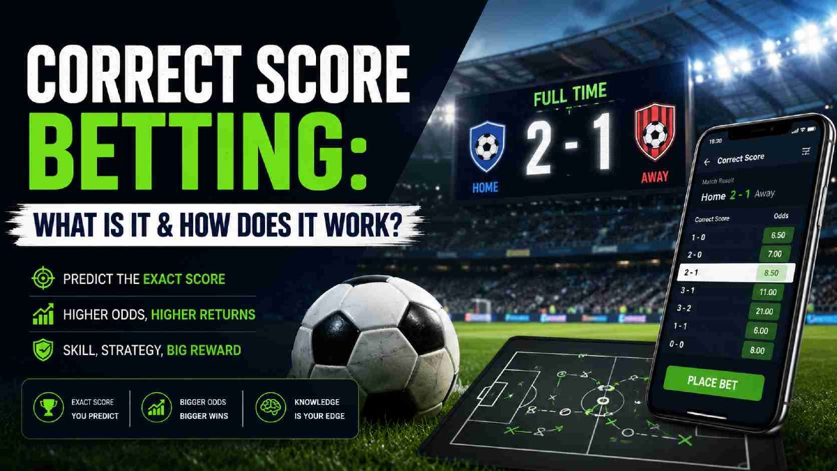 Correct Score Betting: What Is It & How Does It Work?