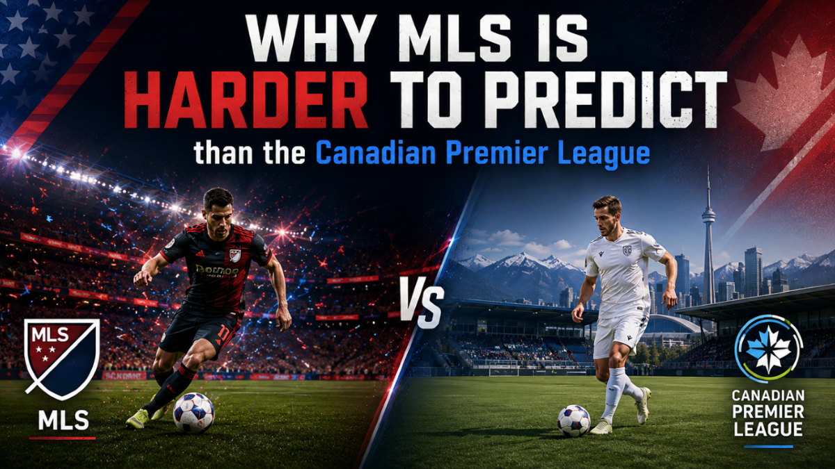 Why MLS Is Harder to Predict Than the Canadian Premier League