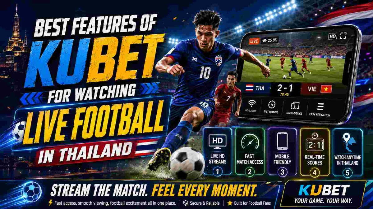 Best Features of KUBET for Watching Live Football in Thailand